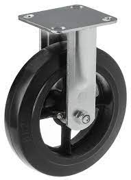 Колеса черная резина обод чугун D