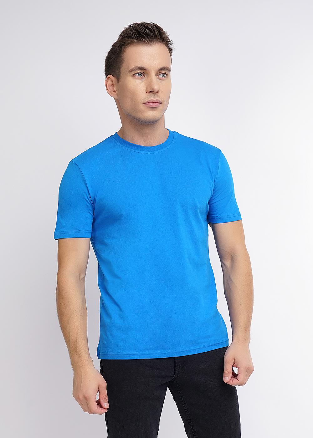 Футболка синяя