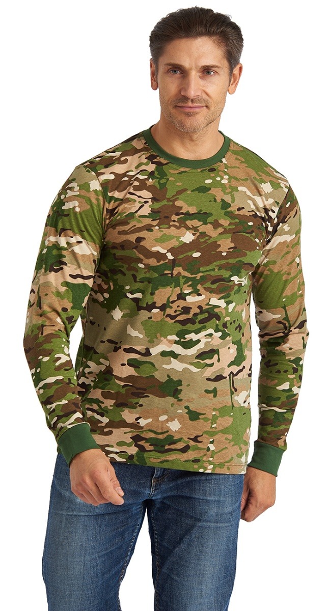 Футболка Мультикам с длин рукавом